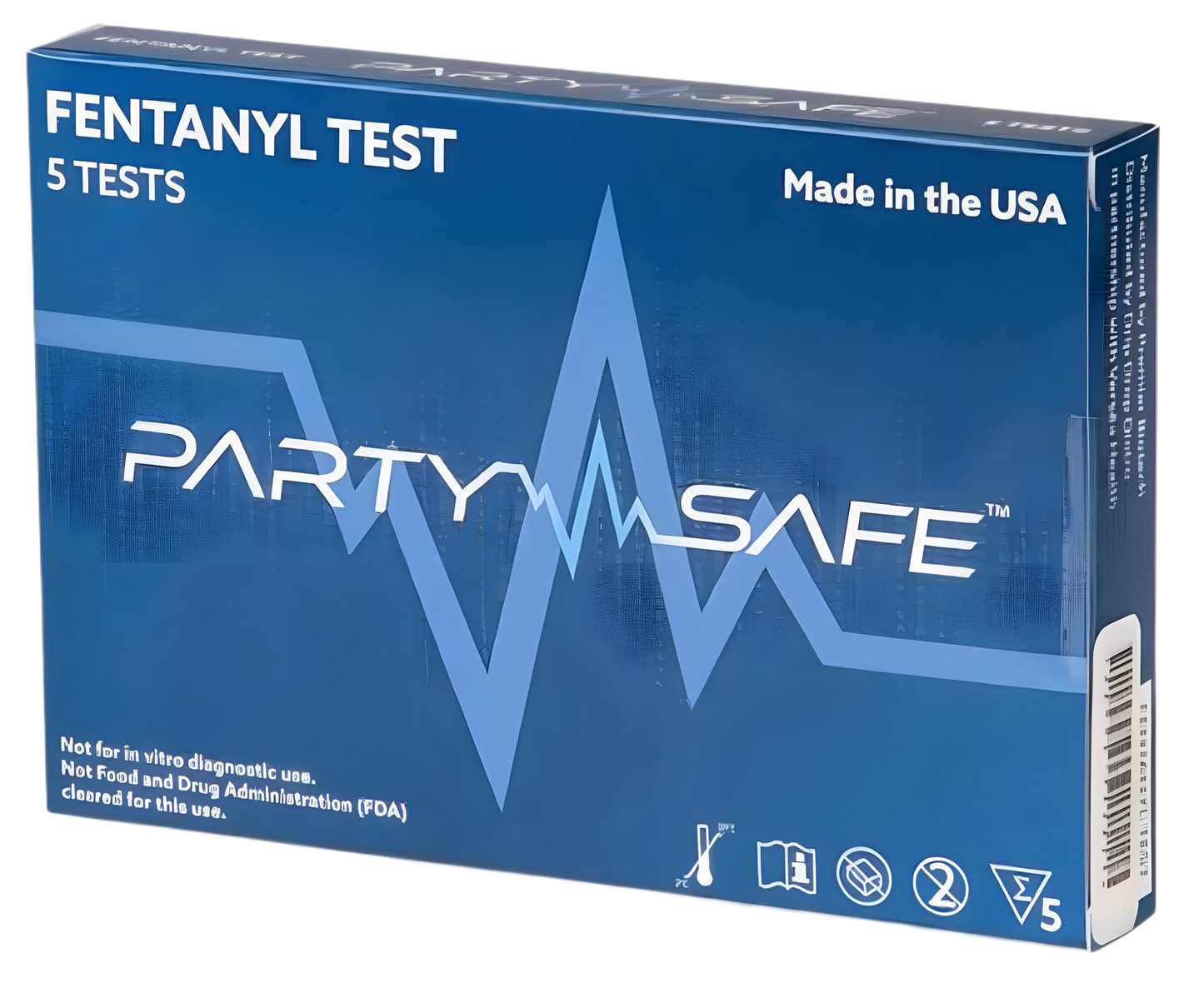 Party Safe Fentanyl Test Strips 5-test Kit